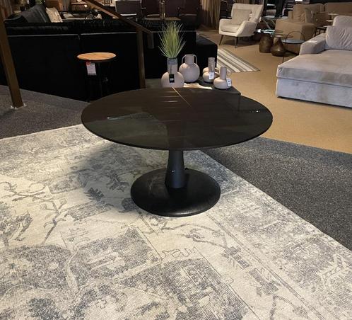 Salontafel Romy glas/hout E-1824 Driect/leverbaar/Enschede, Huis en Inrichting, Tafels | Salontafels, Nieuw, Minder dan 50 cm