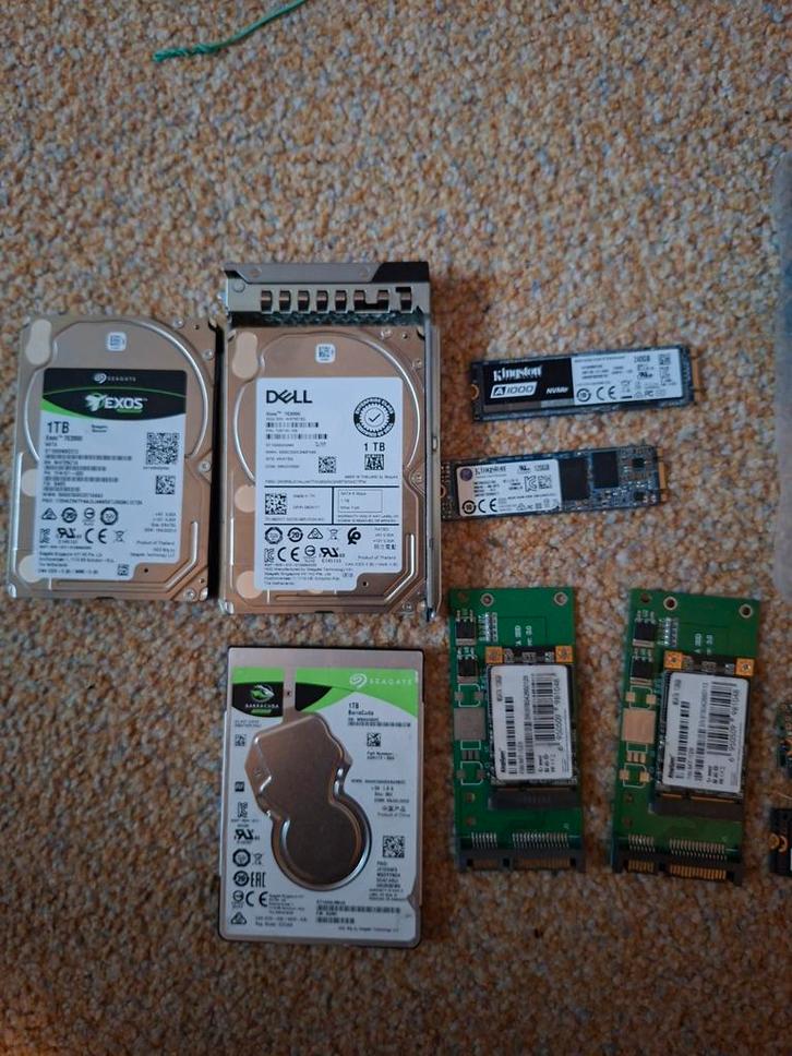 SSD, NVMe m.2 en HDDs, Computers en Software, Harde schijven, Laptop, Intern, SSD, Overige aansluitingen, Verzenden