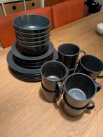 IKEA Matt Black Dinnerware, Ophalen of Verzenden, Gebruikt, Overige stijlen, Kop(pen) en/of Schotel(s)