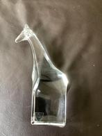 Orrefors Kristal Giraffe Beeldje - 17cm Hoogte, Antiek en Kunst, Ophalen of Verzenden