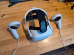 Meta Quest 128 gb VR bril, Kiwi headstrap en TP link cable, Spelcomputers en Games, Virtual Reality, Ophalen of Verzenden, Zo goed als nieuw