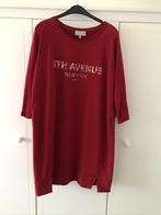 Dames sweat jurk / jurkje /tuniek rood Elvira mt XXL (46-48), Maat 46/48 (XL) of groter, Ophalen of Verzenden, Zo goed als nieuw