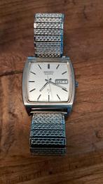 Seiko herenhorloge, Sieraden, Tassen en Uiterlijk, Horloges | Antiek, Seiko, Staal, Met bandje, Polshorloge