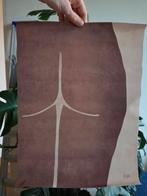 Gnitfee artwork print op canvas van billen 30x40 cm, Ophalen of Verzenden, Nieuw, Print, Minder dan 50 cm