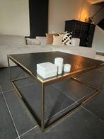 Richmond Salontafel Blackbone Gold 90x90, Huis en Inrichting, Tafels | Salontafels, Ophalen, Vierkant, 50 tot 100 cm, Zo goed als nieuw