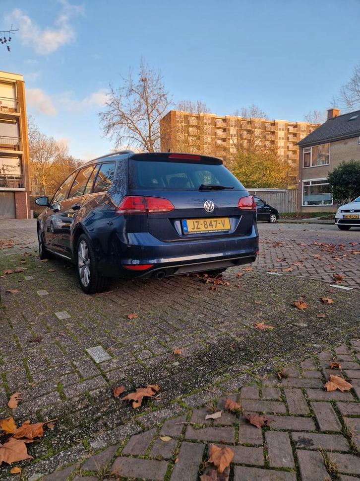 Volkswagen Golf 1.6 TDI 81KW/110PK Variant 2016 Blauw, Auto's, Volkswagen, Particulier, Golf, ABS, Achteruitrijcamera, Diesel