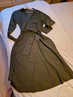 Groene Travelstof Jurk, Kleding | Dames, Maat 38/40 (M), Ophalen of Verzenden, Zo goed als nieuw, Knielengte