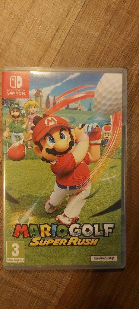 Mario Golf: Super Rush - Nintendo Switch, Spelcomputers en Games, Games | Nintendo Switch, Zo goed als nieuw, Sport, 1 speler