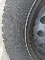 Winter banden met stalen velg (steek 4x100), Ophalen