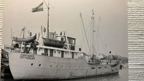 CONFIANCE  1953 werf Wed Boot - Woubrugge - Alphen Rijn, Verzamelen, Ansichtkaarten | Nederland, Zuid-Holland, 1940 tot 1960, Ophalen of Verzenden