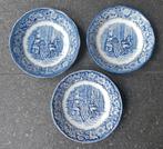 Liberty Blue schaaltjes kommetjes blauw Betsy Ross Americana, Gebruikt, Ophalen of Verzenden, Kom(men), Wedgwood