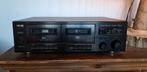 Akai dubbel cassettedeck HX-27W, Audio, Tv en Foto, Cassettedecks, Ophalen of Verzenden, High speed dubbing, Akai