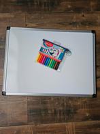 Magneet whiteboard incl nieuwe Maped markers, Ophalen, Nieuw, Magneetbord