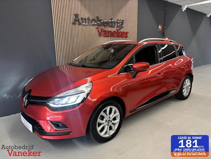 Renault Clio Estate 0.9 TCe Intens|NAV|Half Leer|Cam|NAP, Auto's, Renault, Bedrijf, Te koop, Clio, ABS, Achteruitrijcamera, Airbags