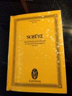 Schütz, Mattheus Passion, Ophalen of Verzenden, Artiest of Componist, Klassiek