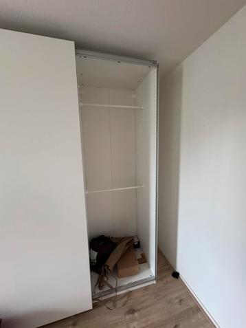 Ikea PAX HASVIK schuifdeuren wit kast - afbeelding 3