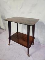 Vintage serveerwagen, trolley, bartrolley, Ophalen, Gebruikt, 50 tot 100 cm, 25 tot 50 cm