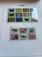 Suriname 2015 postfris op Davo bladen met stroken, Ophalen of Verzenden, Buitenland