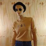 Vintage Beige Top / Trui Felix Maat 38 | 1026, Vintage, Verzenden, Maat 38/40 (M), Beige