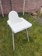 IKEA kinderstoel met blad, Tuin en Terras, Ophalen, Gebruikt, Hout