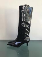 GRATIS VERZENDEN | Nieuwe méga coole zwarte laarzen 39, Kleding | Dames, Schoenen, Hoge laarzen, Verzenden, Zwart, Nieuw