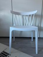 Woood Bliss eetkamer + tuin stoel wit, Kunststof, Modern, Wit, Zo goed als nieuw