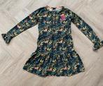 Leuk jurkje met print, maat 140, Little Miss Juliette, Zo goed als nieuw, Jurk of Rok, Verzenden
