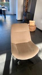 Taupe fauteuil, Huis en Inrichting, Stoelen, Ophalen of Verzenden, Zo goed als nieuw, Zwart, Eén