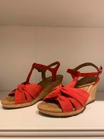 Diverse kleuren Gabor sandalen met sleehak, maat 37, Kleding | Dames, Schoenen, Geel, Gabor, Zo goed als nieuw, Sandalen of Muiltjes