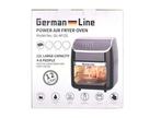 German Line AirFryer Oven 12 Liter - Zwart, Ophalen of Verzenden, Nieuw, Airfryer XXL, 1500 gram of meer