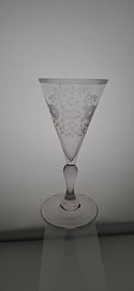Huwelijks glas, Antiek en Kunst, Antiek | Glas en Kristal, Ophalen of Verzenden