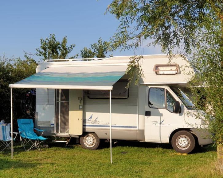 Fiat Dethleff Globetrotter camper, Caravans en Kamperen, Campers, Particulier, tot en met 4, Half-integraal, Dethleffs, Diesel