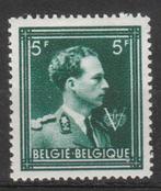 K147 Belgie 1943 leopold iii 5 frank 641 plakker, Verzenden, Postfris, 1 plakker