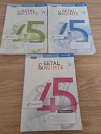 Wiskunde A getal & ruimte leerboek Havo deel 1/2/3 nieuw, Wiskunde A, Ophalen of Verzenden, Noordhoff Uitgevers, HAVO