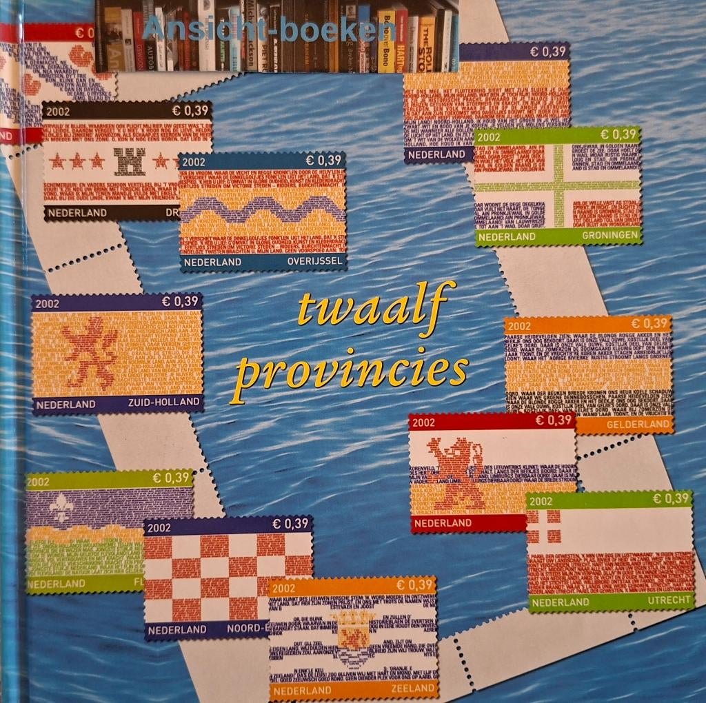 Davo thema boekjes deel 8; twaalf provincies, incl. zegels, Ophalen, Postfris, Overige thema's