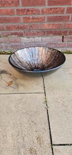 Luca Sanitair Vetro waskom rond 42x42x14.5 gehard glas multi, Ophalen of Verzenden, Nieuw, Glas, Wastafel