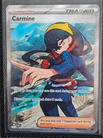 Pokemon Carmine 204/167 Twilight Masquerade, Ophalen of Verzenden, Zo goed als nieuw, Losse kaart, Foil