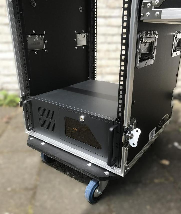 flightcase combi met pc, Computers en Software, Desktop Pc's, Nieuw, Onbekend, SSD, Ophalen