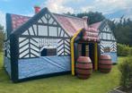 Te Huur:Opblaasbare Kroeg / Café Partytent 10x5mtr, Tuin en Terras, Partytenten, Ophalen, Gebruikt, 4 tot 6 meter, 8 meter of meer