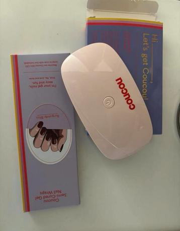 Coucou Mini LED Lamp voor de perfecte gel nagels thuis beschikbaar voor biedingen