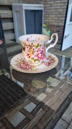 Royal Albert Bone China kop en schotel, Huis en Inrichting, Keuken | Servies, Ophalen of Verzenden, Zo goed als nieuw, Overige stijlen