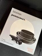 3-delige Pannenset met Afneembare Greep, Huis en Inrichting, Keuken | Potten en Pannen, Overige materialen, Inductieplaat, Nieuw