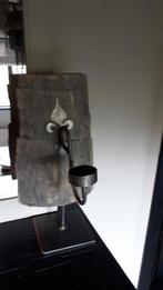 Aura Peeperkorn kandelaar (nr.82), 25 tot 50 cm, Nieuw, Ophalen of Verzenden, Grijs