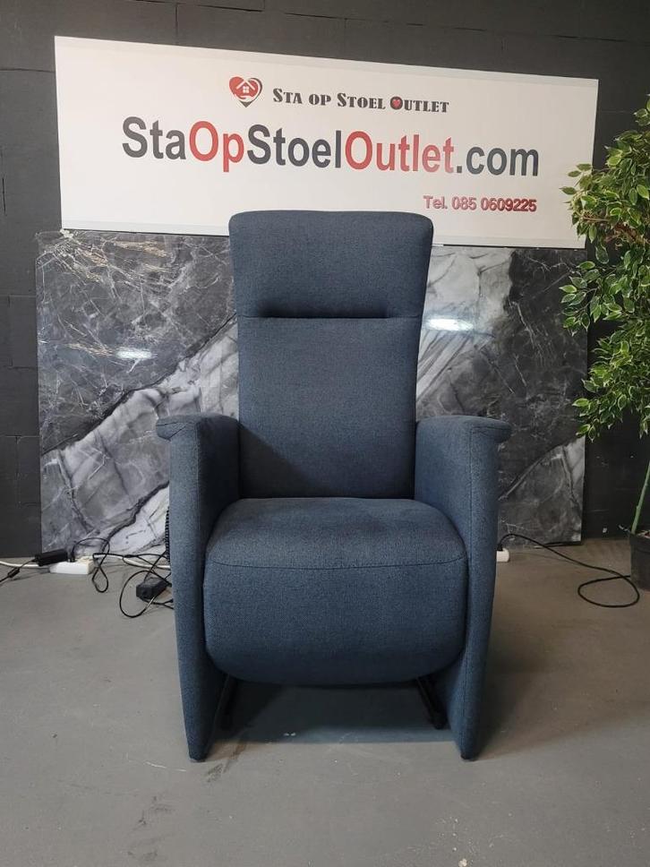 Staopstoel Prominent Toscana Stof, Huis en Inrichting, Fauteuils, Gebruikt, Stof, 50 tot 75 cm, Minder dan 75 cm, Ophalen of Verzenden