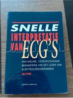 Snelle interpretatie van ECG’s, Boeken, Studieboeken en Cursussen, Verzenden, Beta, Zo goed als nieuw, HBO