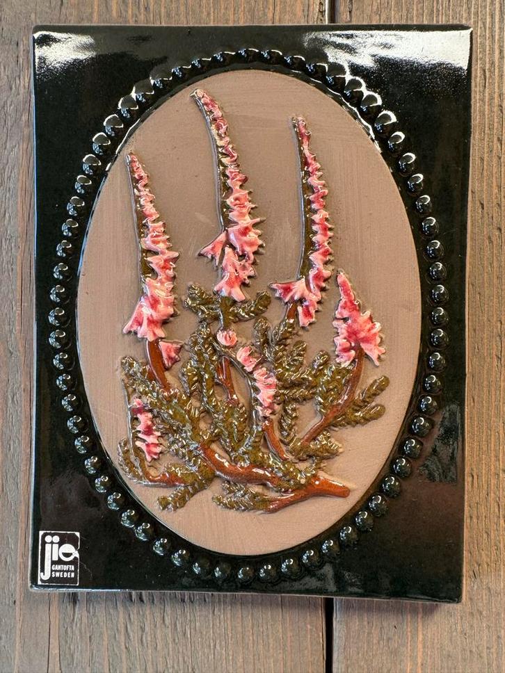 Jie Gantofta Zweden Wandtegel Aimo Design, Antiek en Kunst, Antiek | Wandborden en Tegels, Ophalen of Verzenden