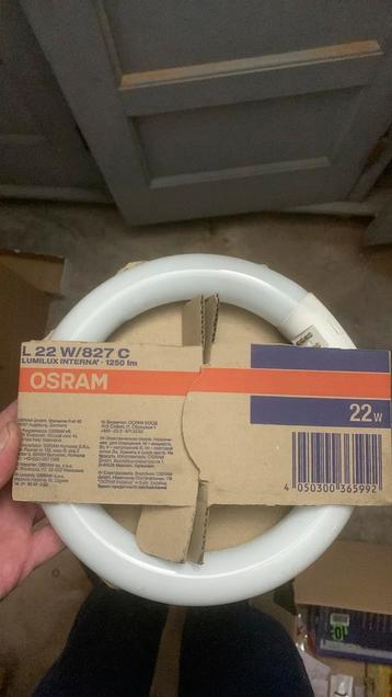 Osram ronde TL buis 22W 827 warm wit beschikbaar voor biedingen