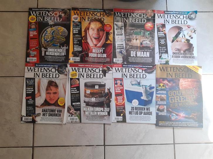 Wetenschap in beeld 8 nummers, Boeken, Tijdschriften en Kranten, Zo goed als nieuw, Wetenschap en Natuur, Ophalen of Verzenden
