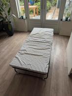 Inklapbaar bed, Huis en Inrichting, Ophalen, Gebruikt, Eenpersoons, Wit
