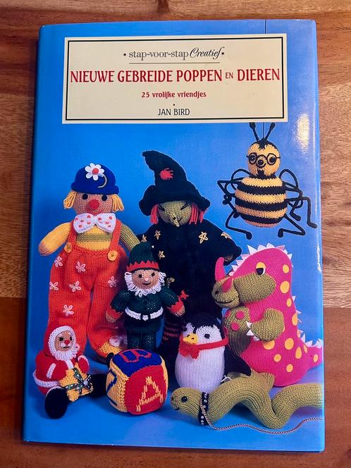 Jan Bird - Nieuwe gebreide poppen en dieren, Boeken, Hobby en Vrije tijd, Zo goed als nieuw, Breien en Haken, Ophalen of Verzenden